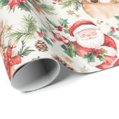 Kerstfeest Sinterklaas Cadeaupapier (Rol Hoek)