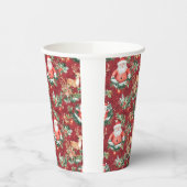 Kerstfeest Sinterklaas Papieren Bekers (Links)