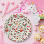 Kerstfeest Sinterklaas Papieren Bordje (Feest)