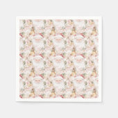 Kerstfeest Sinterklaas Servet (Voorkant)