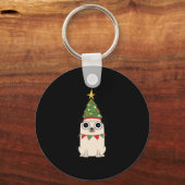 kerstfeest sleutelhanger (Voorkant)