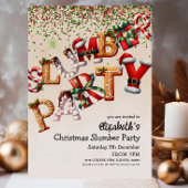 Kerstfeest Slumber Verjaardag Kaart