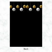 Kerstfeest Sneeuwvlokken Sparkles en Sneeuwmannen Kaart