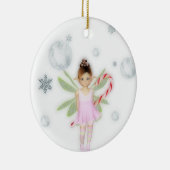 Kerstfeest snoep, aanpasbare versiering keramisch ornament (Rechts)