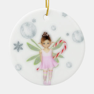 Kerstfeest snoep, aanpasbare versiering keramisch ornament