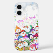 Kerstfeest Snowmans Case-Mate iPhone Case (Achterkant)