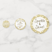 kerstfeest, Sparkle, Confetti (Voorkanten)