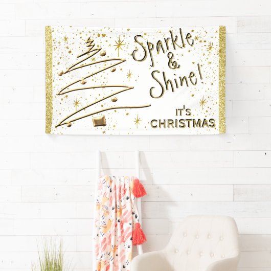 Kerstfeest, Sparkle, Hangende Banner (Insitu)