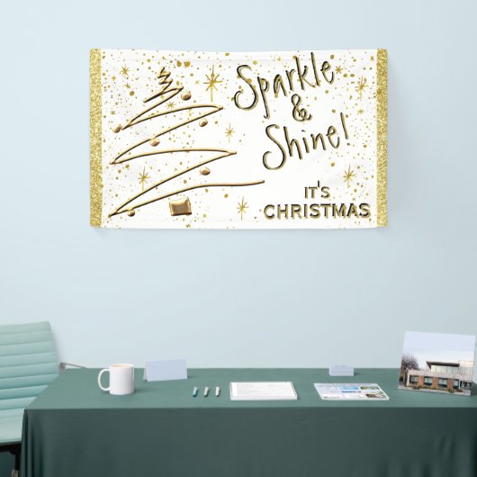 Kerstfeest, Sparkle, Hangende Banner (Beurs)