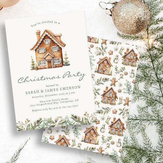 Kerstfeest Speculaas Kaart
