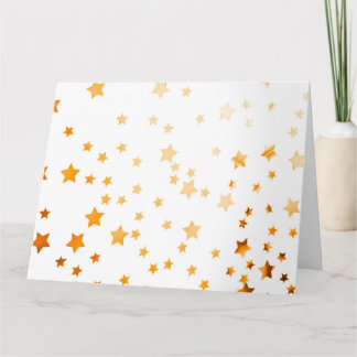 Kerstfeest Ster Glitter Kaart