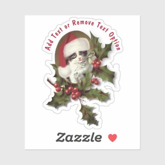  kerstfeest sticker (Vel)