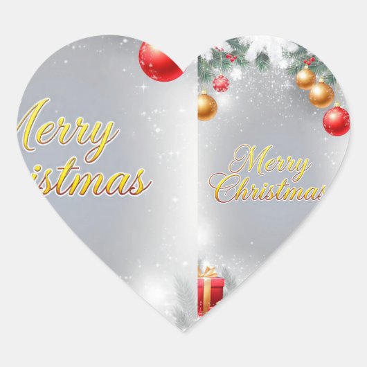 Kerstfeest stickers (Voorkant)