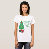 Kerstfeest T-shirt (Voorkant volledig)