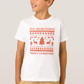 Kerstfeest T-shirt (Voorkant)