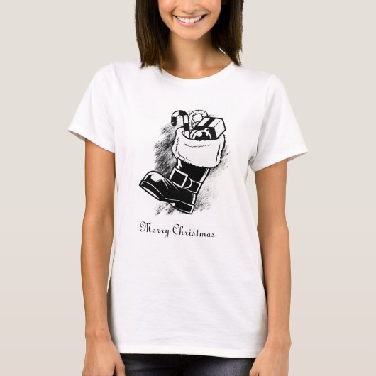  kerstfeest, T-shirt voor dames (Voorkant)