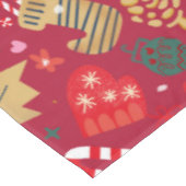 kerstfeest tafelkleed (Gekanteld)