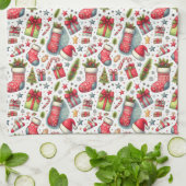 Kerstfeest Theedoek (Gevouwen)