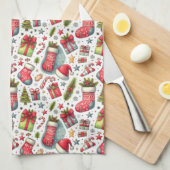 Kerstfeest Theedoek (Quarter Fold)