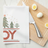 kerstfeest theedoek (Quarter Fold)