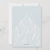 Kerstfeest thuis kaart (Achterkant)