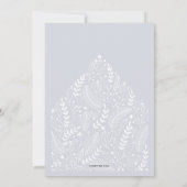 Kerstfeest thuis kaart (Achterkant)