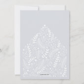 Kerstfeest thuis kaart (Achterkant)