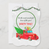 Kerstfeest Tijd Kaart (Voorkant)