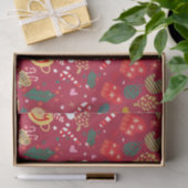 kerstfeest tissuepapier (Geschenk)