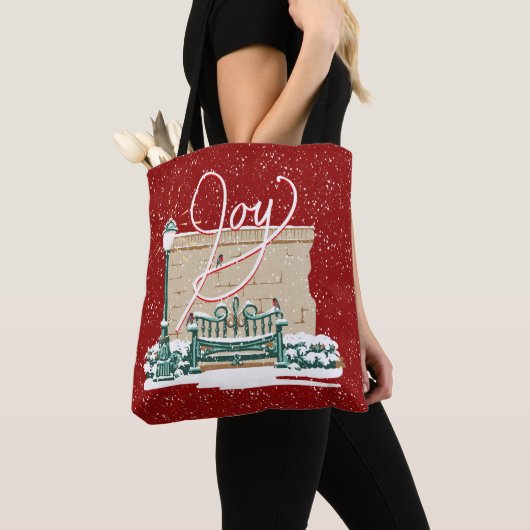 kerstfeest tote bag (Dichtbij)