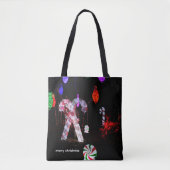 KERSTFEEST TOTETAS TOTE BAG (Voorkant)
