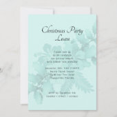 Kerstfeest Tropisch Thlekte Hibiscus Swag Kaart (Voorkant)