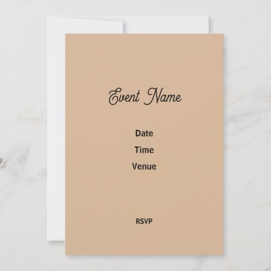 Kerstfeest uitnodigen, minimalistische Scandi stij Kaart (Achterkant)