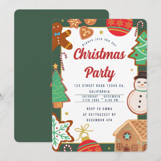 Kerstfeest Uitnodiging