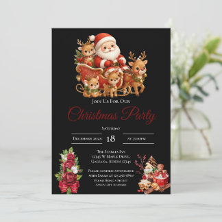 Kerstfeest Uitnodiging