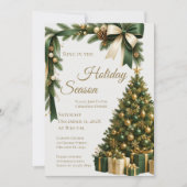 Kerstfeest Uitnodiging (Voorkant)