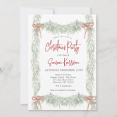 Kerstfeest uitnodiging (Voorkant)