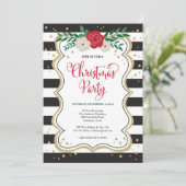 Kerstfeest Uitnodiging (Staand voorkant)