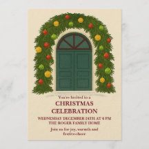 Kerstfeest Uitnodiging