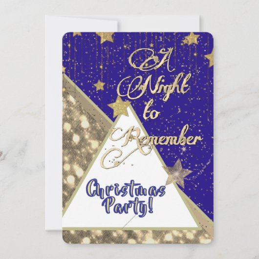 Kerstfeest Uitnodiging (Voorkant)