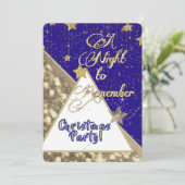 Kerstfeest Uitnodiging (Staand voorkant)