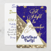 Kerstfeest Uitnodiging (Voorkant / Achterkant)