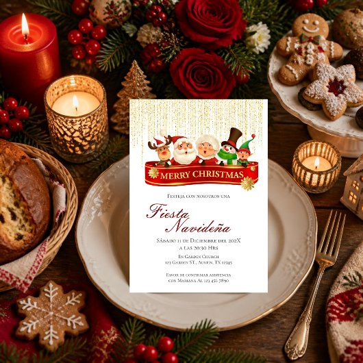 Kerstfeest Uitnodiging