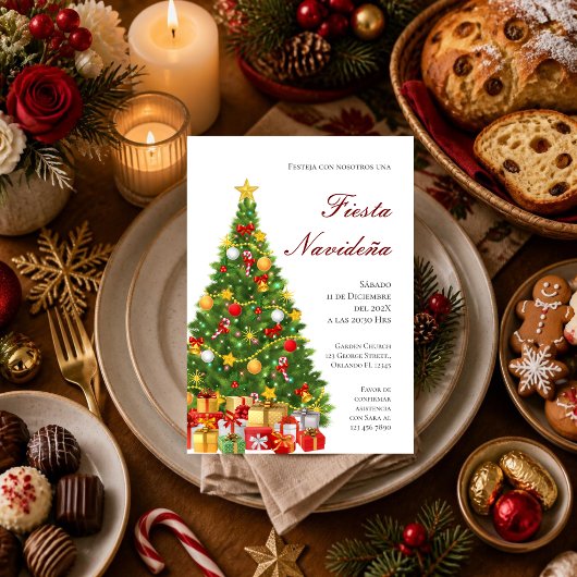 Kerstfeest Uitnodiging