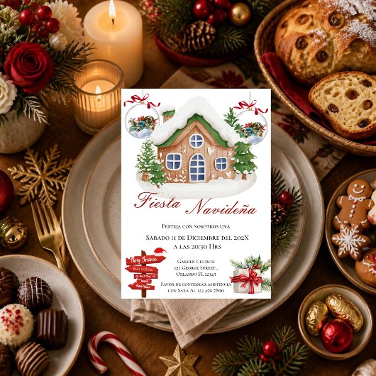 Kerstfeest Uitnodiging