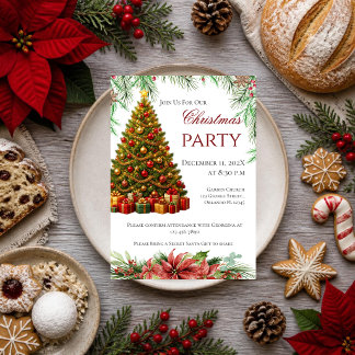 Kerstfeest Uitnodiging