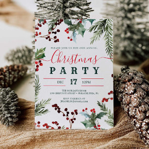 Kerstfeest Uitnodiging