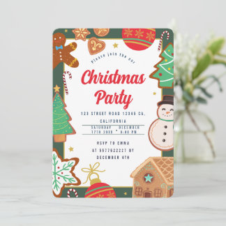 Kerstfeest Uitnodiging
