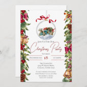 Kerstfeest Uitnodiging (Voorkant / Achterkant)