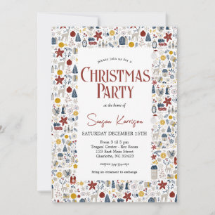 Kerstfeest uitnodiging